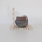The Hanging Planter in Black Geode