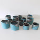 The Shorty Planter in Blue Geode