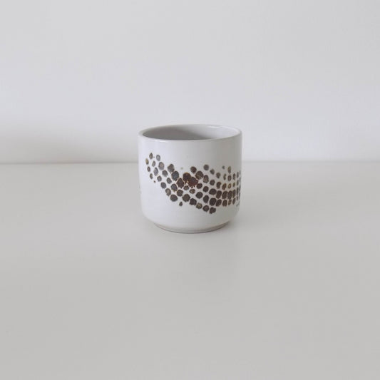 The Shorty Planter in White Oxide