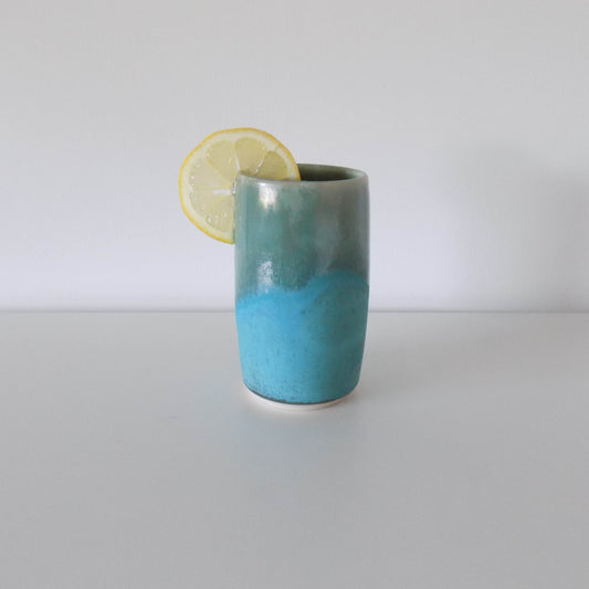 The Tumbler in Blue Geode